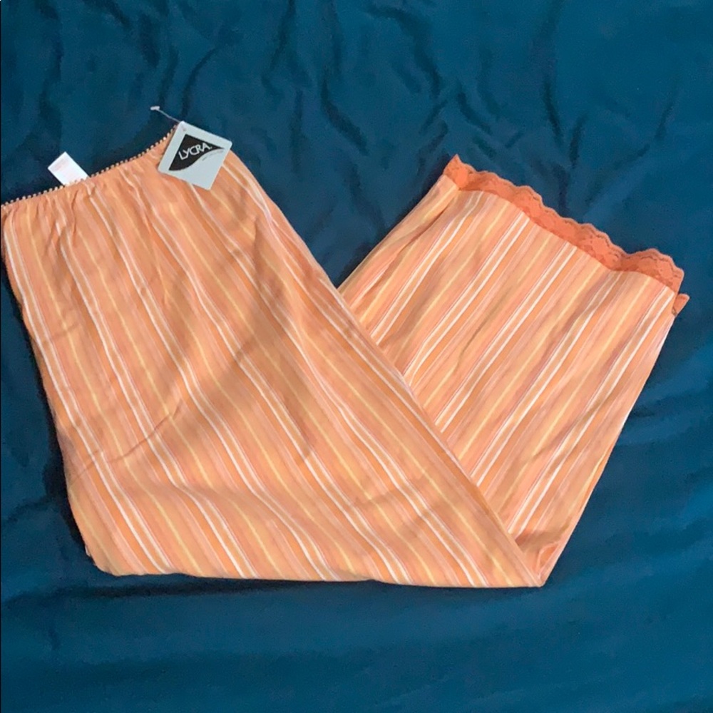 Capri like pj pants NWT